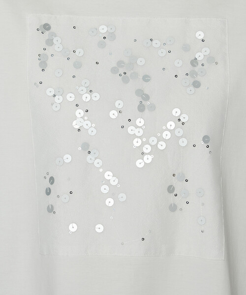 COMME CA(コムサ)の「シルキースムース Tシャツ(Tシャツ/カットソー・レディース・グレイッシュベージュ/ブラック/ホワイト・9号/11号)」の19枚目の写真