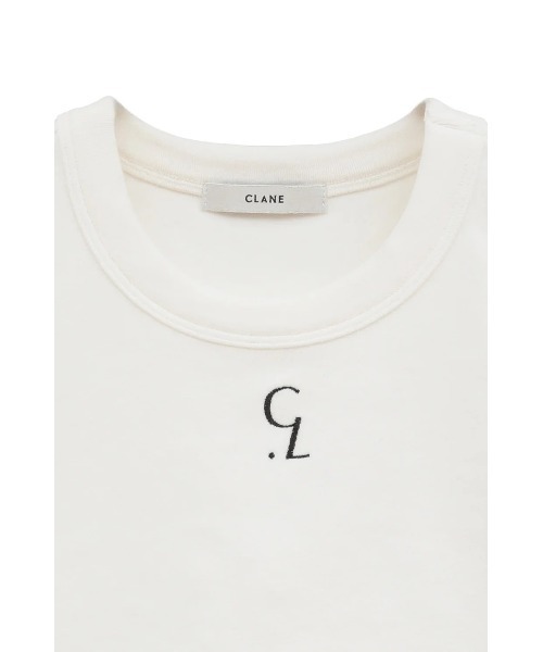 トップス CLANE LOGO CROPPED TIGHT TEE LOGO CROPPED TIGHT TEE｜TOPS(トップス)｜CLANE OFFICIAL