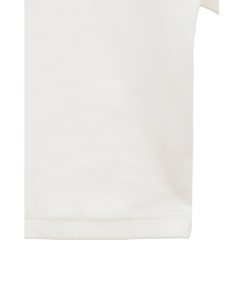 CLANE(クラネ)の「CLANE/クラネ/LOGO CROPPED TIGHT TEE(Tシャツ/カットソー・レディース・ブラック/ホワイト・1/2)」の6枚目の写真