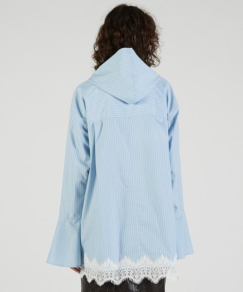 PRANK PROJECT（プランクプロジェクト）の「ボウタイシャツ / Bow tie shirt（シャツ/ブラウス・レディース・ホワイト/ブルー/ブラック・FREE）」の21枚目の写真