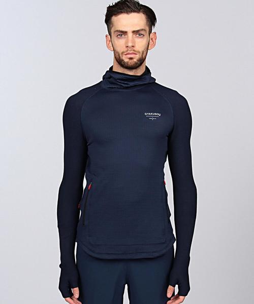 Nike GYAKUSOU 長袖 シャツ グレー ウェア ロングスリーブ Nike GYAKUSOU 長袖 シャツ グレー ウェア ロングスリーブ Nike