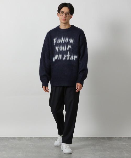 LAKOLE（ラコレ）の「カラーシャギーロゴプルオーバー / 570636