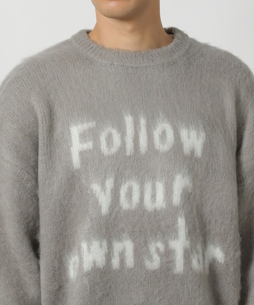 LAKOLE(ラコレ)の「カラーシャギーロゴプルオーバー / 570636(ニット/セーター・メンズ・ネイビー/レッド/グレー・MEDIUM/LARGE)」の11枚目の写真