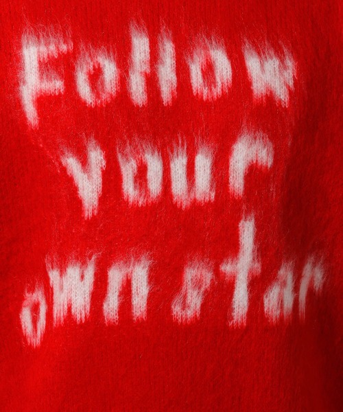 LAKOLE(ラコレ)の「カラーシャギーロゴプルオーバー / 570636(ニット/セーター・メンズ・ネイビー/レッド/グレー・MEDIUM/LARGE)」の16枚目の写真