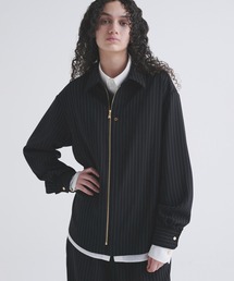 クルニ cullni 長袖　ブラック　サイズ2 CULLNI（クルニ）の「24-AW-010 / Double Satin Bio Color Zip