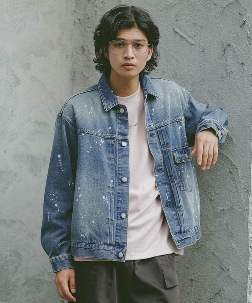 セール】ヴィンテージライク/アソートデニムジャケット（デニム