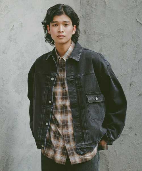 セール】ヴィンテージライク/アソートデニムジャケット（デニム