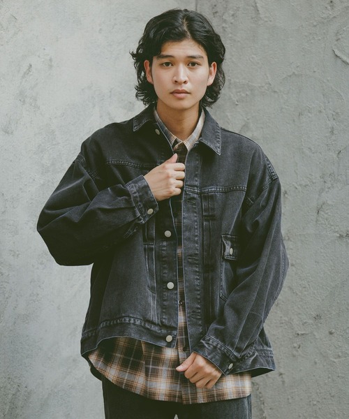 セール】ヴィンテージライク/アソートデニムジャケット（デニム