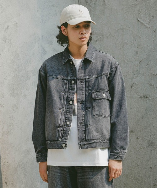 RAGEBLUE（レイジブルー）の「ヴィンテージライク/アソートデニムジャケット（デニムジャケット・メンズ・ネイビー/ブルー系その他/ブラック/グレー・FREE/MEDIUM）」の15枚目の写真