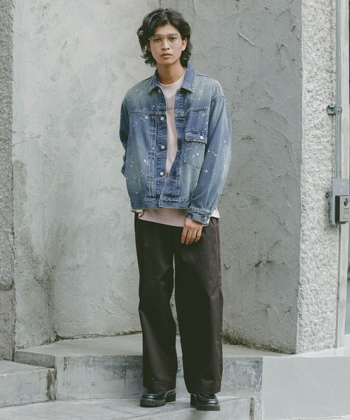 RAGEBLUE（レイジブルー）の「ヴィンテージライク/アソートデニムジャケット（デニムジャケット・メンズ・ネイビー/ブルー系その他/ブラック/グレー・FREE/MEDIUM）」の19枚目の写真