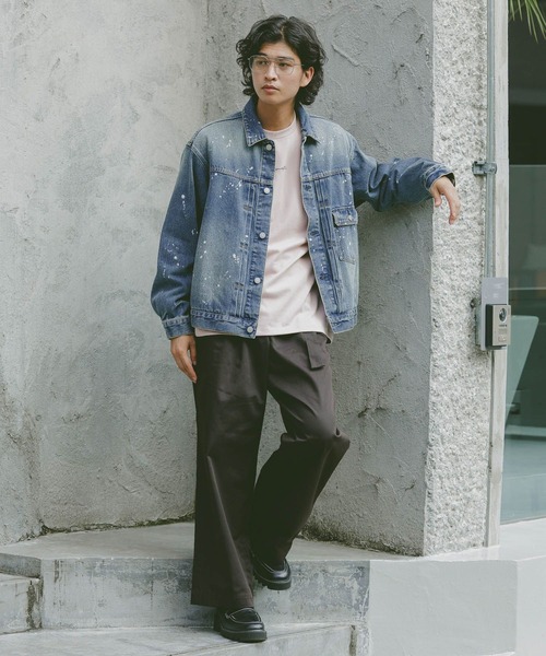 RAGEBLUE（レイジブルー）の「ヴィンテージライク/アソートデニムジャケット（デニムジャケット・メンズ・ネイビー/ブルー系その他/ブラック/グレー・FREE/MEDIUM）」の20枚目の写真