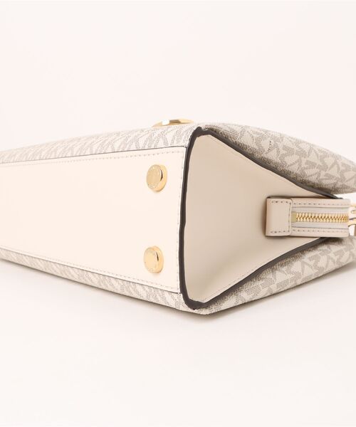 MICHAEL KORS（マイケルコース）の「RUTHIE サッチェル スモール - MKシグネチャー（ハンドバッグ・レディース・ホワイト系その他・FREE）」の6枚目の写真