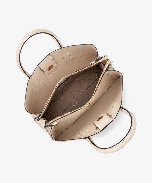 MICHAEL KORS（マイケルコース）の「RUTHIE サッチェル スモール - MKシグネチャー（ハンドバッグ・レディース・ホワイト系その他・FREE）」の2枚目の写真