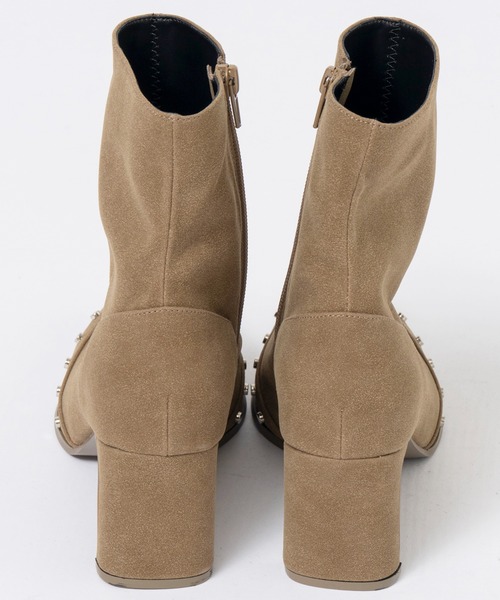 MAISON SPECIAL(メゾンスペシャル)の「Western Short Boots/ウエスタンショートブーツ(ブーツ・レディース・ブラック/ベージュ/マルチ・36/37/38)」の10枚目の写真
