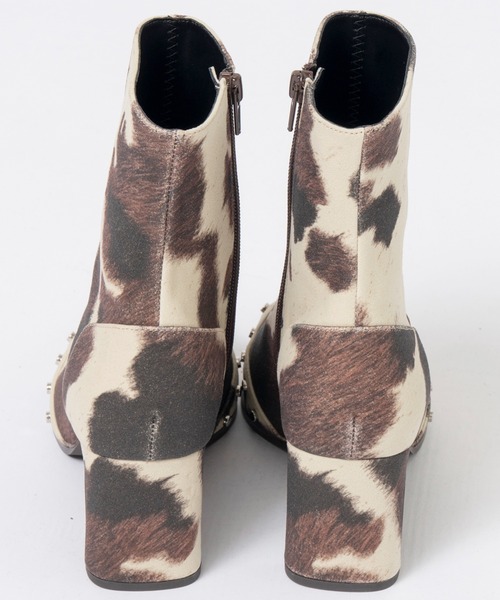 MAISON SPECIAL(メゾンスペシャル)の「Western Short Boots/ウエスタンショートブーツ(ブーツ・レディース・ブラック/ベージュ/マルチ・36/37/38)」の6枚目の写真