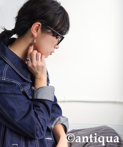 antiqua(アンティカ)の「天然石 ドロップイヤリング(イヤリング・レディース・その他5/その他3/その他2/その他1/その他4/その他7/その他6・FREE)」の11枚目の写真