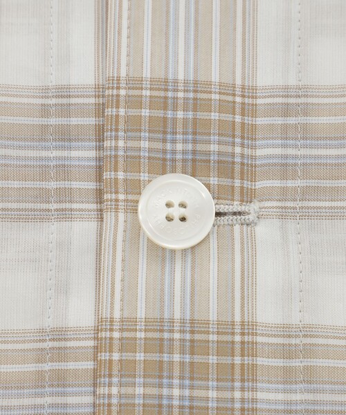 MACKINTOSH PHILOSOPHY（ﾏｯｷﾝﾄｯｼｭ ﾌｨﾛｿﾌｨｰ）の「GREY LABEL シアーチェックHARLTON（シャツ/ブラウス・レディース・ブルー系その他7/ベージュ系その他4・2/6）」の11枚目の写真