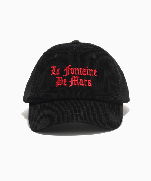 EDIFICE(エディフィス)の「GIFT SHOP (ギフトショップ) Fontaine De Mars CAP(キャップ・メンズ・ブラック・FREE)」の2枚目の写真