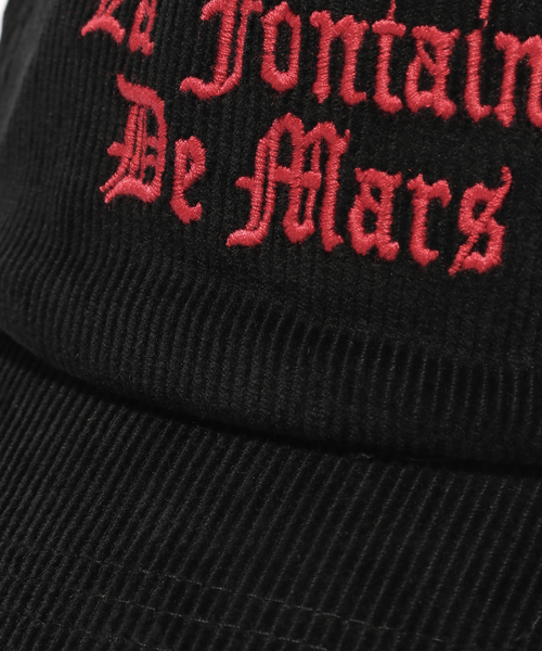 EDIFICE(エディフィス)の「GIFT SHOP (ギフトショップ) Fontaine De Mars CAP(キャップ・メンズ・ブラック・FREE)」の4枚目の写真