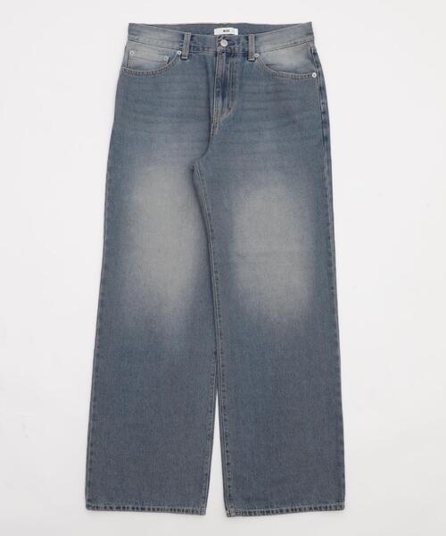 WEGO（ウィゴー）の「WEGO/ストレートデニムパンツ（デニムパンツ・メンズ・コバルトブルー/グレー系その他/スカイブルー/インディゴブルー/ブラック系1/ブルー・LARGE/MEDIUM/SMALL）」の15枚目の写真
