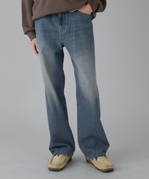 WEGO | WEGO/【25年秋冬新作】ストレートデニムパンツ(デニムパンツ)