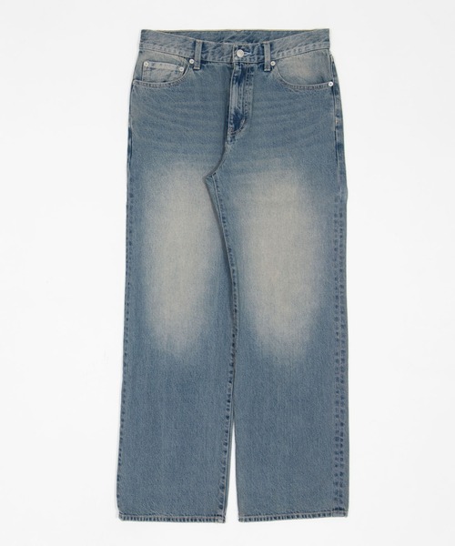 WEGO（ウィゴー）の「WEGO/ストレートデニムパンツ（デニムパンツ・メンズ・コバルトブルー/グレー系その他/スカイブルー/インディゴブルー/ブラック系1/ブルー・LARGE/MEDIUM/SMALL）」の9枚目の写真