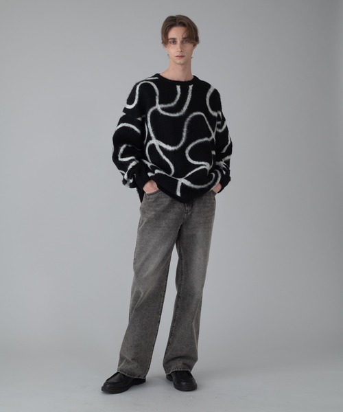 WEGO（ウィゴー）の「WEGO/ストレートデニムパンツ（デニムパンツ・メンズ・コバルトブルー/グレー系その他/スカイブルー/インディゴブルー/ブラック系1/ブルー・LARGE/MEDIUM/SMALL）」の20枚目の写真