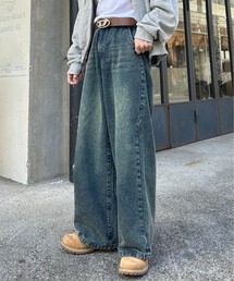 ADAMASTE(A_}Xg)13.5oz vintage like overdyed denim - 13.5IXBe[WCNI[o[_Cfj(fjpc)