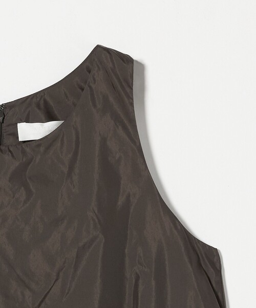 Steven Alan（スティーブンアラン）の「＜AMOMENTO＞VOLUME MINI DRESS/ワンピース（ワンピース・レディース・ダークブラウン・0）」の4枚目の写真