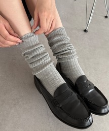 kutir（クティール）の「kutirlune／くしゅくしゅソックス（ソックス/靴下）」