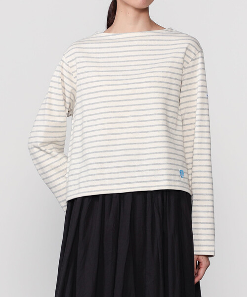 ORCIVAL | コットンロード クロップドTシャツ WOMEN