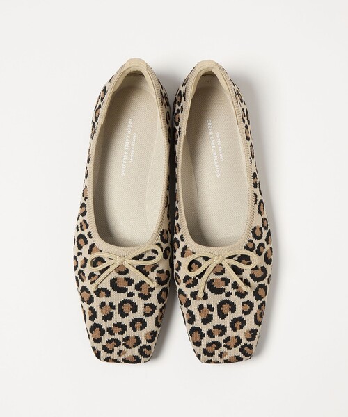 green label relaxing（グリーンレーベルリラクシング）の「ウェルネス スクエア バレエシューズ / フラットシューズ 撥水 ウォッシャブル（バレエシューズ・レディース・ブラック/モカ/その他1・22.5cm/23cm/23.5cm/24cm/24.5cm/25cm）」の21枚目の写真