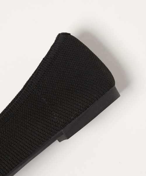 green label relaxing（グリーンレーベルリラクシング）の「ウェルネス スクエア バレエシューズ / フラットシューズ 撥水 ウォッシャブル（バレエシューズ・レディース・ブラック/モカ/その他1・22.5cm/23cm/23.5cm/24cm/24.5cm/25cm）」の9枚目の写真