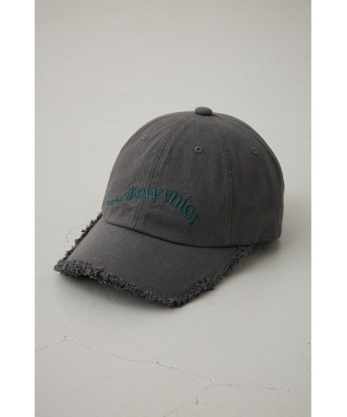 AZUL by moussy（アズールバイマウジー）の「ウェーブロゴキャップ（キャップ・レディース・ブラウン/ライトブラック・FREE）」の5枚目の写真