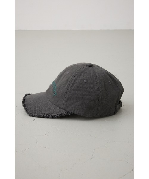 AZUL by moussy（アズールバイマウジー）の「ウェーブロゴキャップ（キャップ・レディース・ブラウン/ライトブラック・FREE）」の6枚目の写真