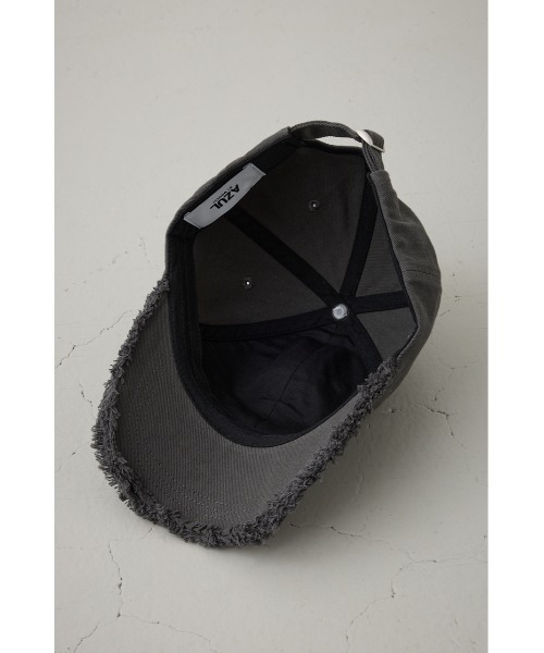 AZUL by moussy（アズールバイマウジー）の「ウェーブロゴキャップ（キャップ・レディース・ブラウン/ライトブラック・FREE）」の11枚目の写真