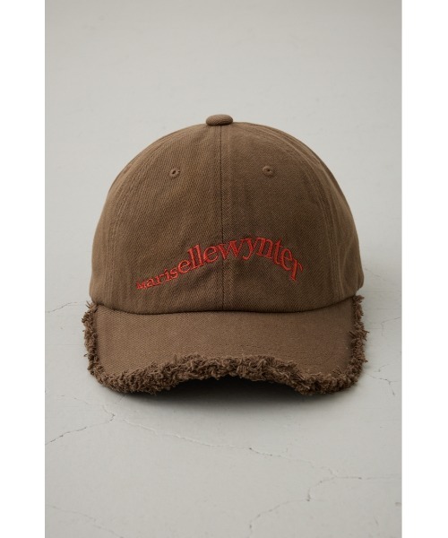 AZUL by moussy（アズールバイマウジー）の「ウェーブロゴキャップ（キャップ・レディース・ブラウン/ライトブラック・FREE）」の17枚目の写真