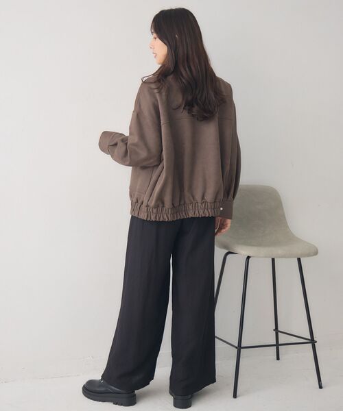 RETRO GIRL（レトロガール）の「スエードBZ（ブルゾン・レディース・ブラウン/キャメル/チャコールグレー・FREE）」の20枚目の写真