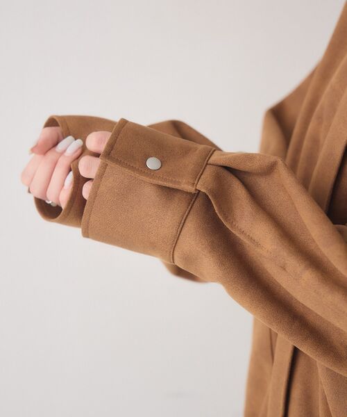 RETRO GIRL（レトロガール）の「スエードBZ（ブルゾン・レディース・ブラウン/キャメル/チャコールグレー・FREE）」の12枚目の写真