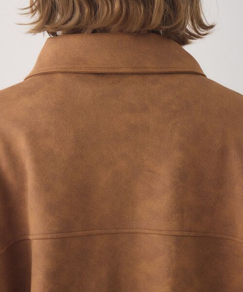 RETRO GIRL（レトロガール）の「スエードBZ（ブルゾン・レディース・ブラウン/キャメル/チャコールグレー・FREE）」の8枚目の写真