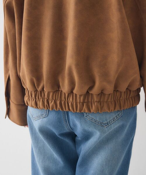 RETRO GIRL（レトロガール）の「スエードBZ（ブルゾン・レディース・ブラウン/キャメル/チャコールグレー・FREE）」の7枚目の写真