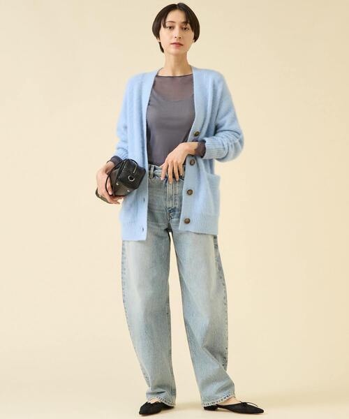 martinique(マルティニーク)の「《定番》FOXファーカーディガン(カーディガン/ボレロ・レディース・チャコールグレー/サックスブルー/ブラウン系その他・FREE)」の17枚目の写真