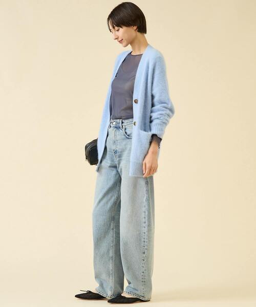 martinique(マルティニーク)の「《定番》FOXファーカーディガン(カーディガン/ボレロ・レディース・チャコールグレー/サックスブルー/ブラウン系その他・FREE)」の18枚目の写真