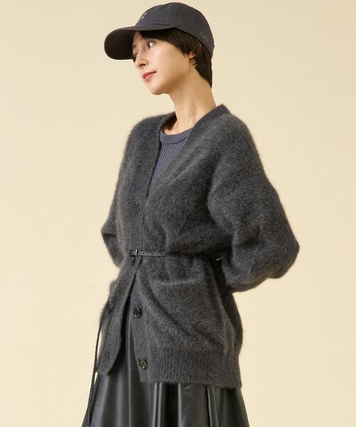 martinique(マルティニーク)の「《定番》FOXファーカーディガン(カーディガン/ボレロ・レディース・チャコールグレー/サックスブルー/ブラウン系その他・FREE)」の20枚目の写真