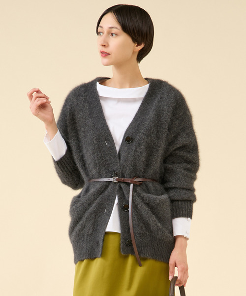 martinique(マルティニーク)の「《定番》FOXファーカーディガン(カーディガン/ボレロ・レディース・チャコールグレー/サックスブルー/ブラウン系その他・FREE)」の21枚目の写真