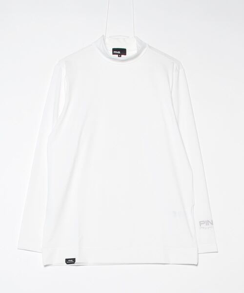 PING（ピン）の「ピン  レイヤードツインセット（ポロシャツ・メンズ・ホワイト/ブラック・LL/3L/M/L）」の4枚目の写真