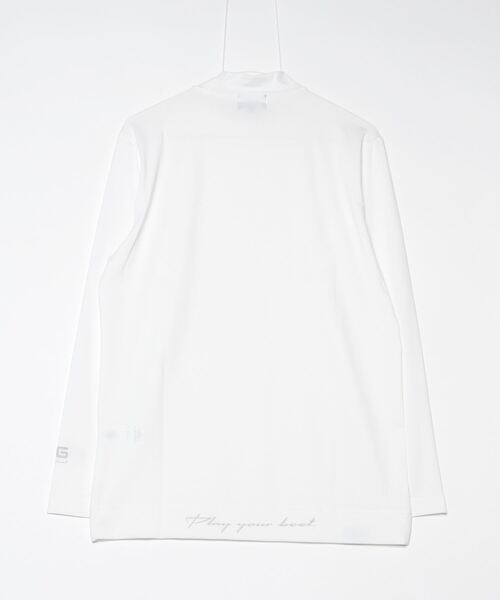 PING（ピン）の「ピン  レイヤードツインセット（ポロシャツ・メンズ・ホワイト/ブラック・LL/3L/M/L）」の5枚目の写真