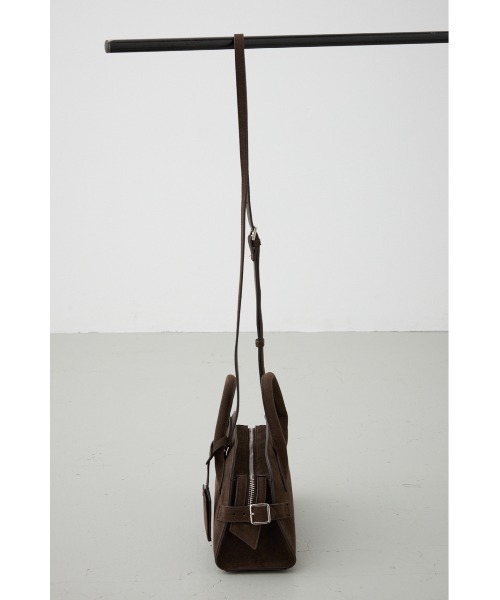AZUL by moussy(アズールバイマウジー)の「フェイクスエードバッグ(ショルダーバッグ・レディース・ベージュ/ブラウン・FREE)」の10枚目の写真