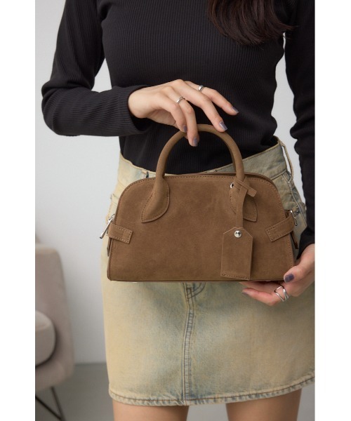 AZUL by moussy(アズールバイマウジー)の「フェイクスエードバッグ(ショルダーバッグ・レディース・ベージュ/ブラウン・FREE)」の17枚目の写真