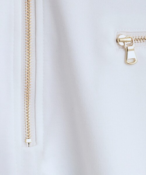 tk.TAKEO KIKUCHI(ティーケータケオキクチ)の「ポロ衿ハーフジップ(ポロシャツ・メンズ・ブラック/ホワイト/ブラウン系その他・02/03)」の9枚目の写真